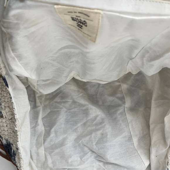 NWT Billabong Hippie Dream Catcher Tie Dye Crocheted Beach Boho Purse Tote Bag - Picture 6 of 9